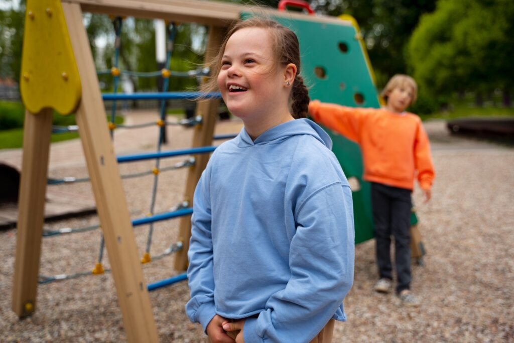 side-view-smiley-girl-with-down-syndrome
